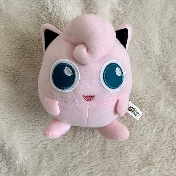 Pokémon Jigglypuff 7” Plush Toy Factory Stuffed Animal Pokedoll Pocket Monster - Picture 1 of 7